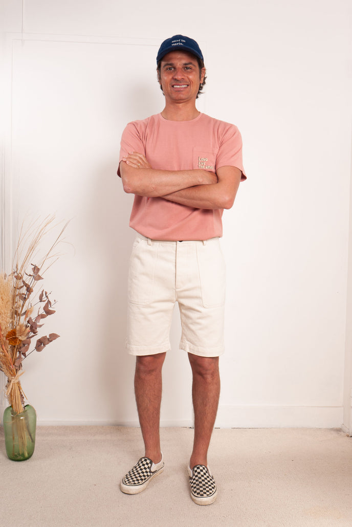 Cuisse De Grenouille FATIGUE SHORT ÉCRU