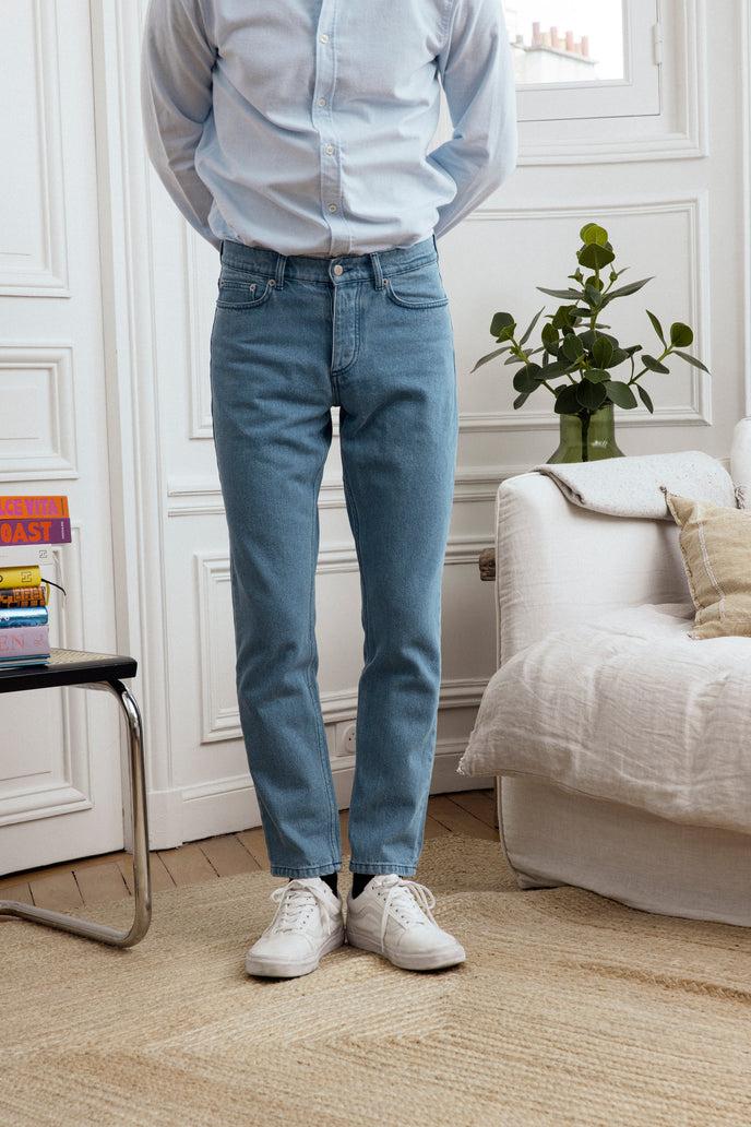 Cuisse De Grenouille JEAN NICKSON DENIM CLAIR