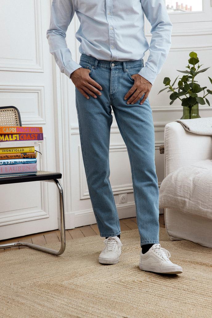 cuisse de grenouille JEAN NICKSON DENIM CLAIR