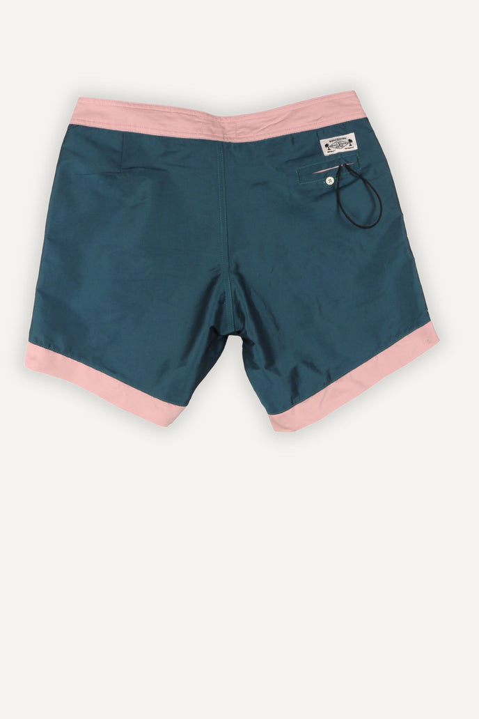 Cuisse De Grenouille MAILLOT DE BAIN PETROLE-ROSE