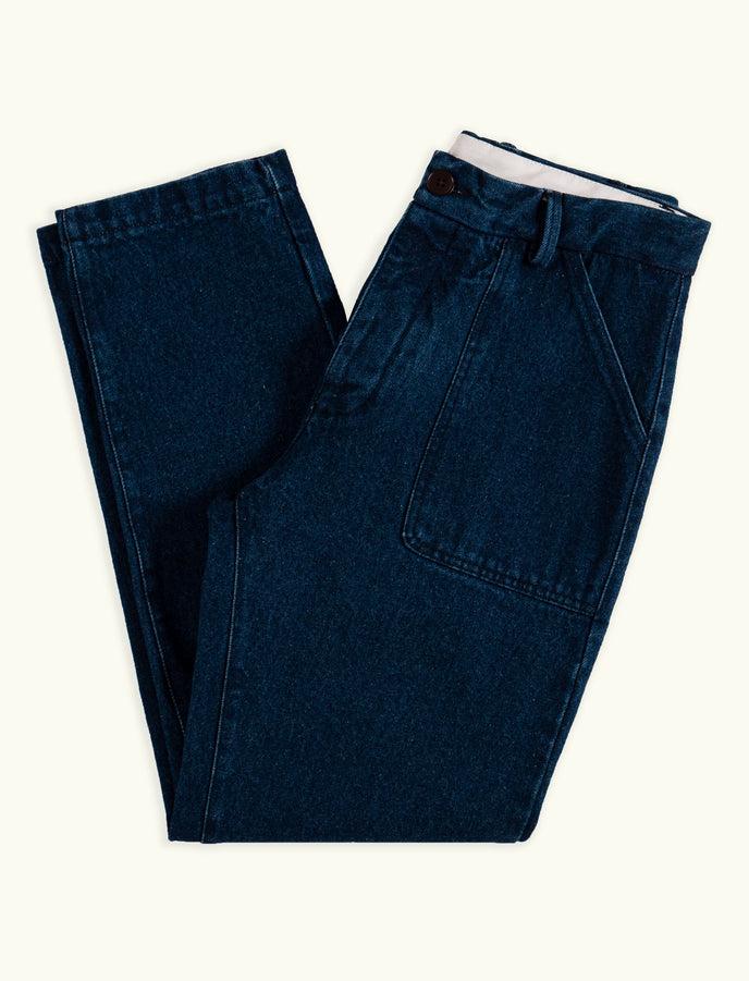 Cuisse De Grenouille PANTALON FATIGUE - DENIM