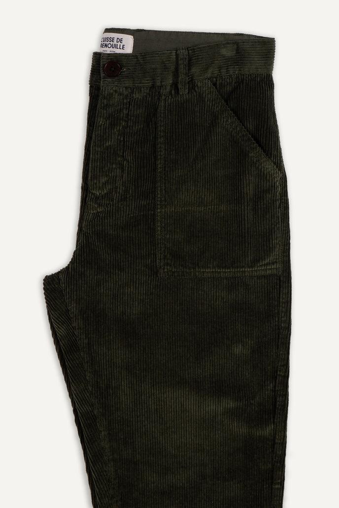 Cuisse De Grenouille PANTALON FATIGUE EN VELOURS