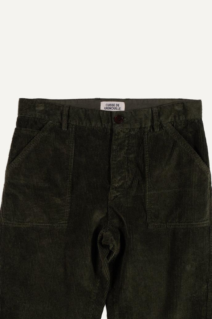 Cuisse De Grenouille PANTALON FATIGUE EN VELOURS