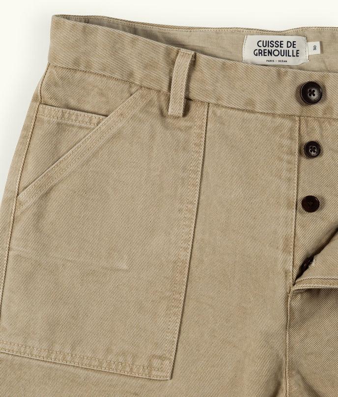 Cuisse De Grenouille PANTALON FATIGUE VERT DÉSERT