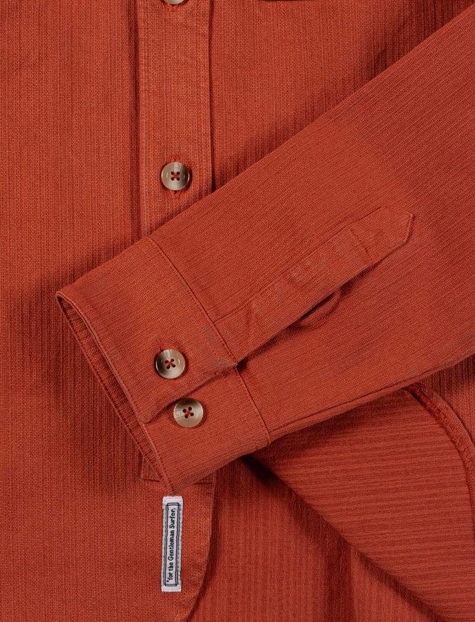 Cuisse De Grenouille SURCHEMISE TEXTURÉE ROUILLE