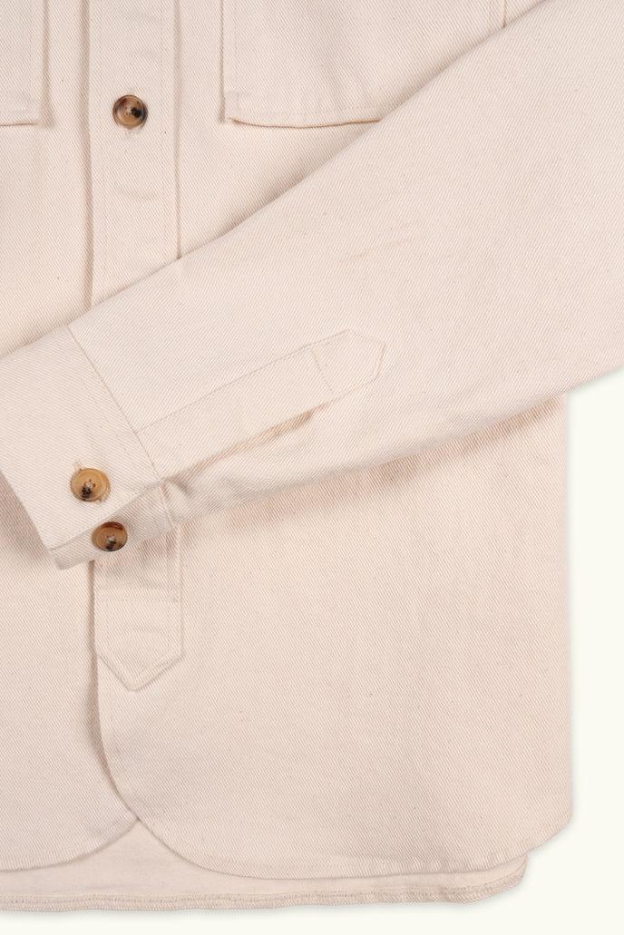 Cuisse De Grenouille SURCHEMISE TWILL ÉCRU