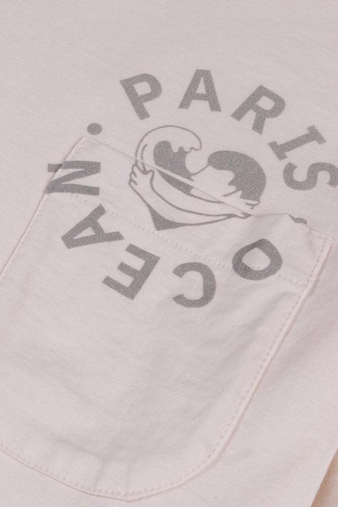 Cuisse De Grenouille TEE-SHIRT PARIS OCÉAN ECRU
