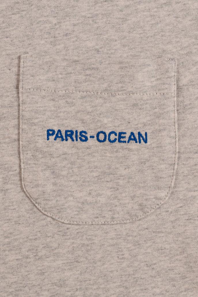 Cuisse De Grenouille TEE-SHIRT PATRICK GRIS CHINÉ