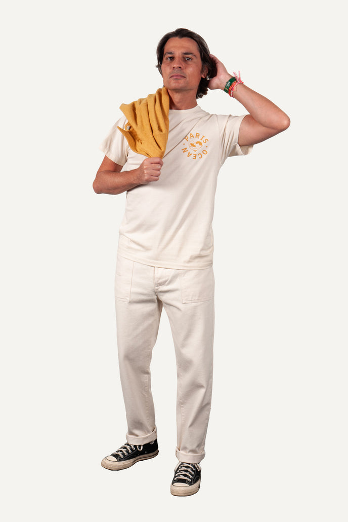Cuisse De Grenouille TEE-SHIRT RODDY ECRU