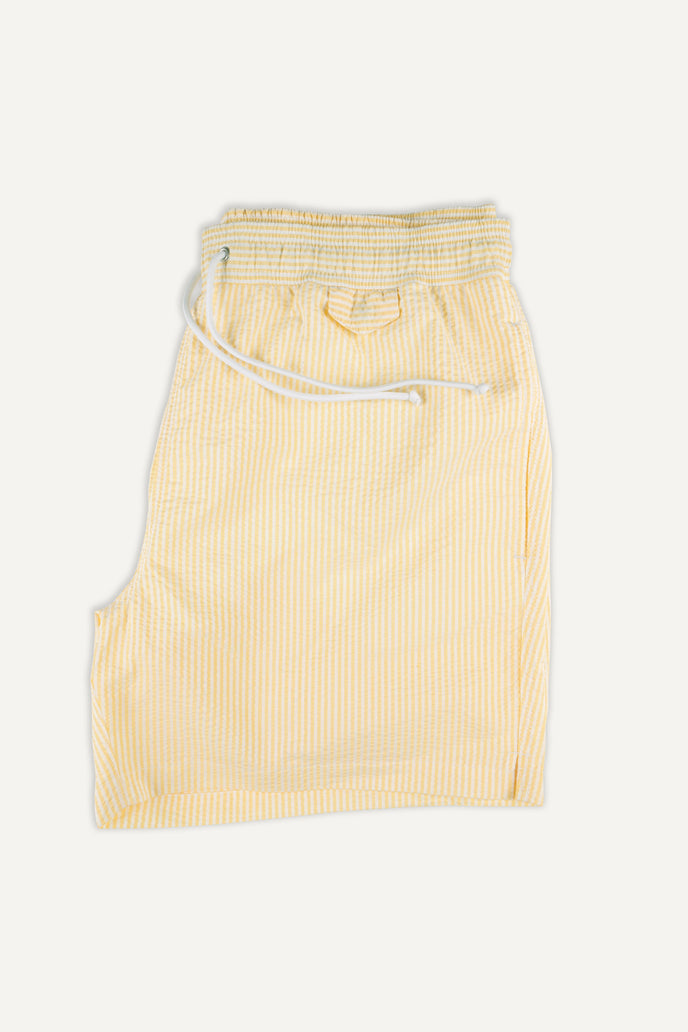 Cuisse De Grenouille MAILLOT DE BAIN INDIEN BLANC - JAUNE