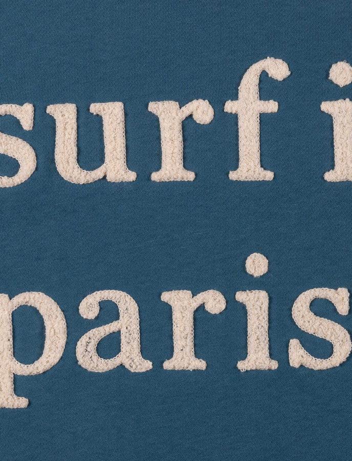 Cuisse De Grenouille SWEATSHIRT SURF IN PARIS BLEU ARDOISE