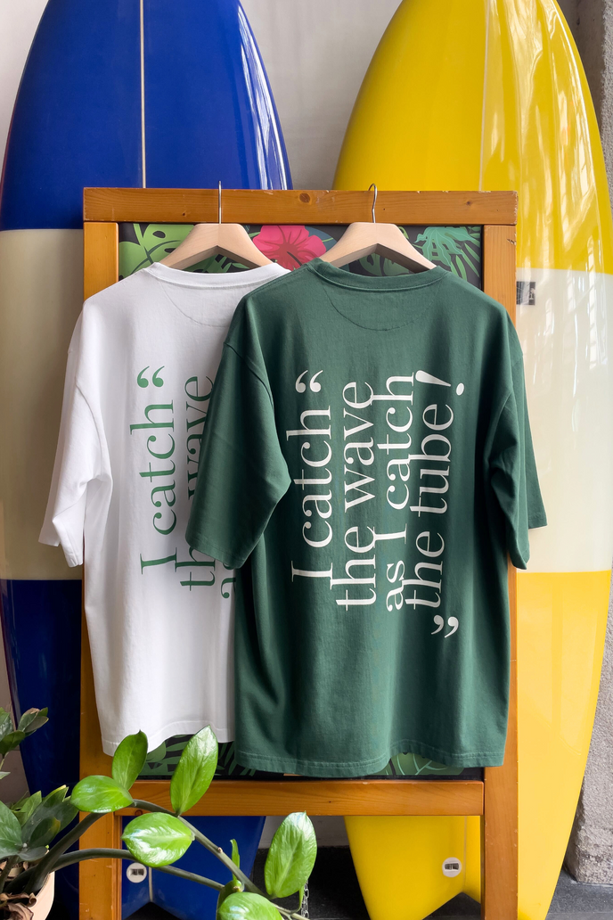 Cuisse De Grenouille TEE-SHIRT OVERSIZE EPAIS BLANC SURF&PARIS