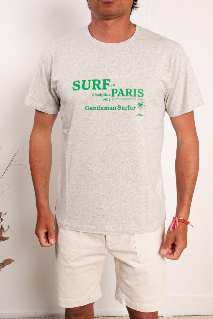 Cuisse De Grenouille TEE-SHIRT PARK GRIS CLAIR CHINÉ