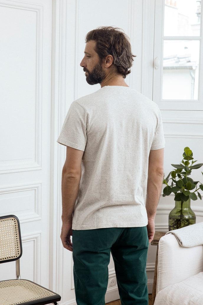Cuisse De Grenouille TEE-SHIRT SURF IN PARIS GRIS / ROUGE