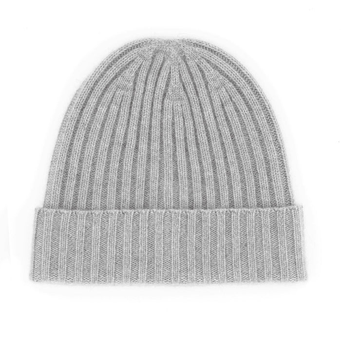 cxl by christian lacroix Bonnet à côtes anglaises cachemire - Gris clair