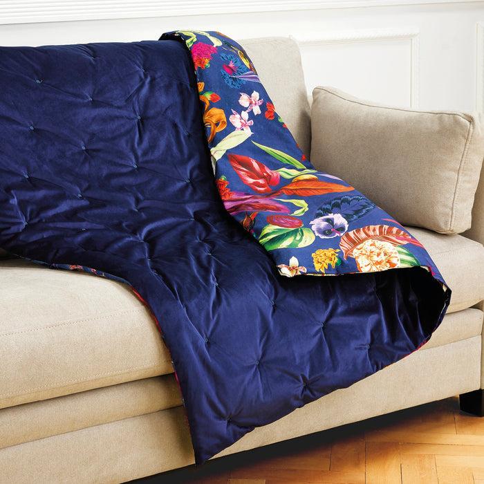 Cxl By Christian Lacroix Boutis Ultra Doux Piqué - Jardin Tropical Bleu