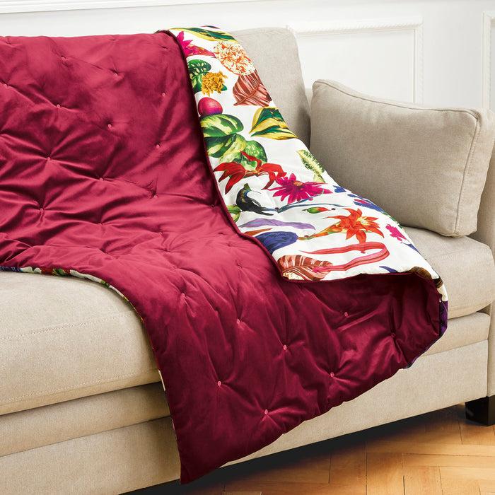 Cxl By Christian Lacroix Boutis Ultra Doux Piqué - Jardin Tropical Bordeaux