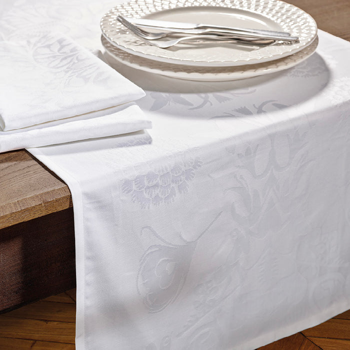 Cxl By Christian Lacroix Chemin De Table - Love Stories Blanc