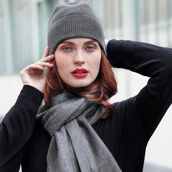 Cxl By Christian Lacroix Bonnet Cachemire - Gris