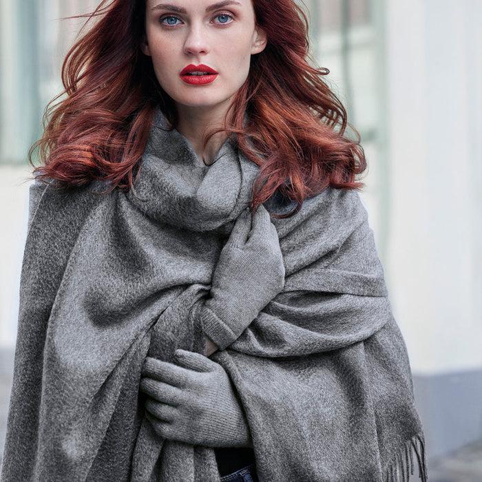 Cxl By Christian Lacroix Étole Cachemire - Gris