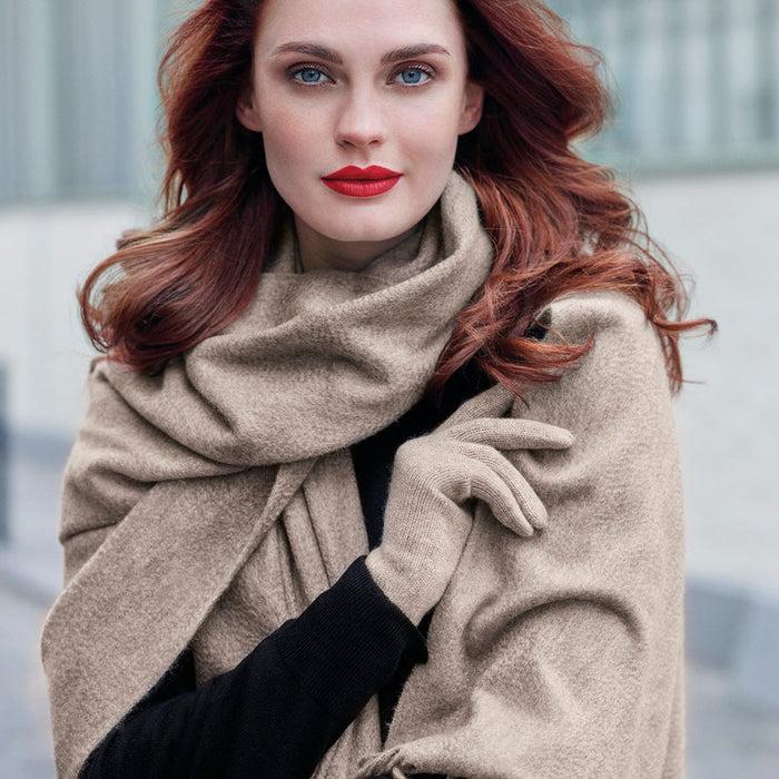 Cxl By Christian Lacroix Étole Cachemire - Taupe