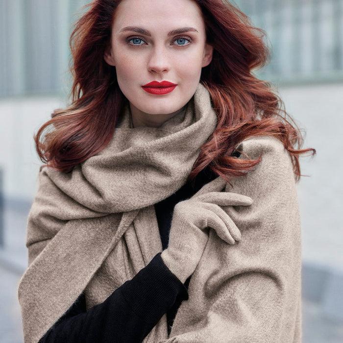 Cxl By Christian Lacroix Gants Cachemire - Taupe