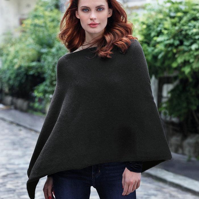 Cxl By Christian Lacroix Poncho Cachemire - Noir
