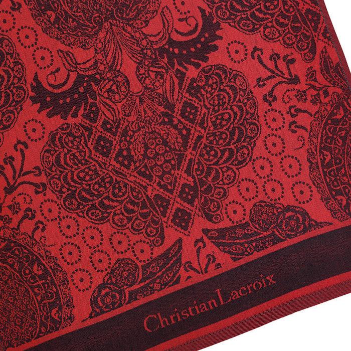Cxl By Christian Lacroix SET DE 2 TORCHONS - Rouge