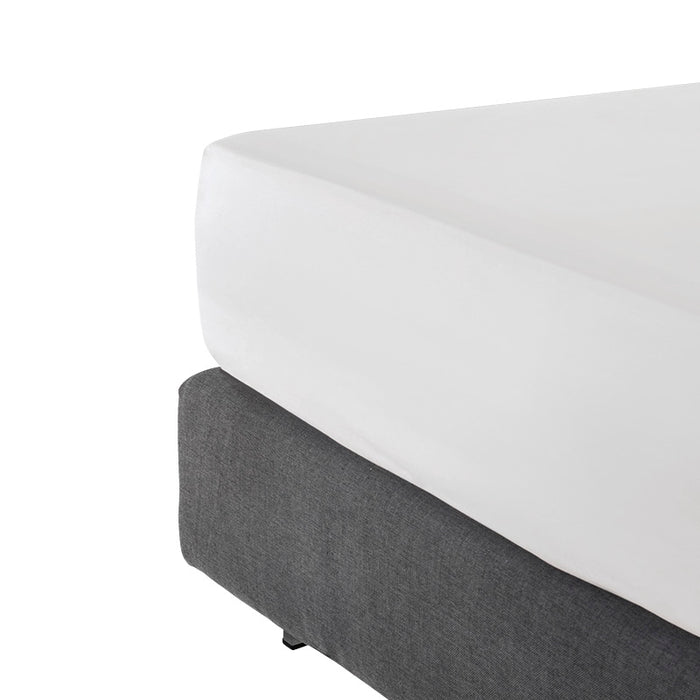 Cxl By Christian Lacroix Drap-housse Satin De Coton - Blanc Cassé