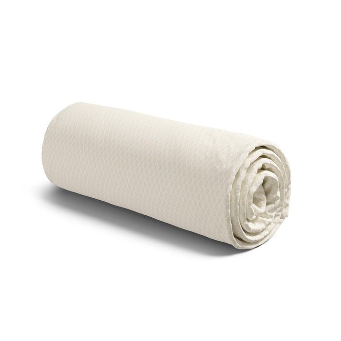 cxl by christian lacroix Drap-housse satin de coton - Garden Micro taupe