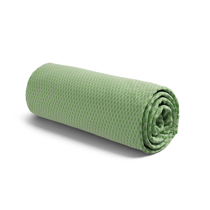 cxl by christian lacroix Drap-housse satin de coton - Garden Micro vert