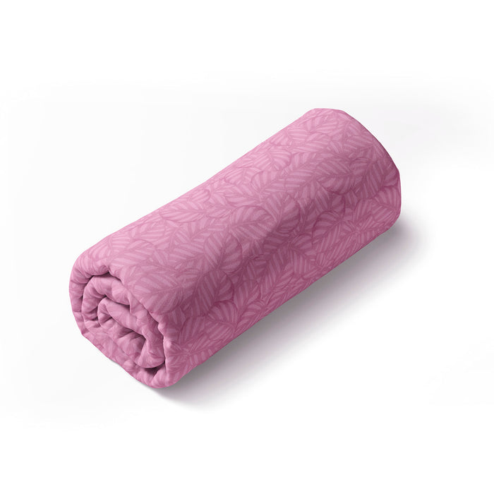 cxl by christian lacroix Drap-housse satin de coton - Leaves Rose