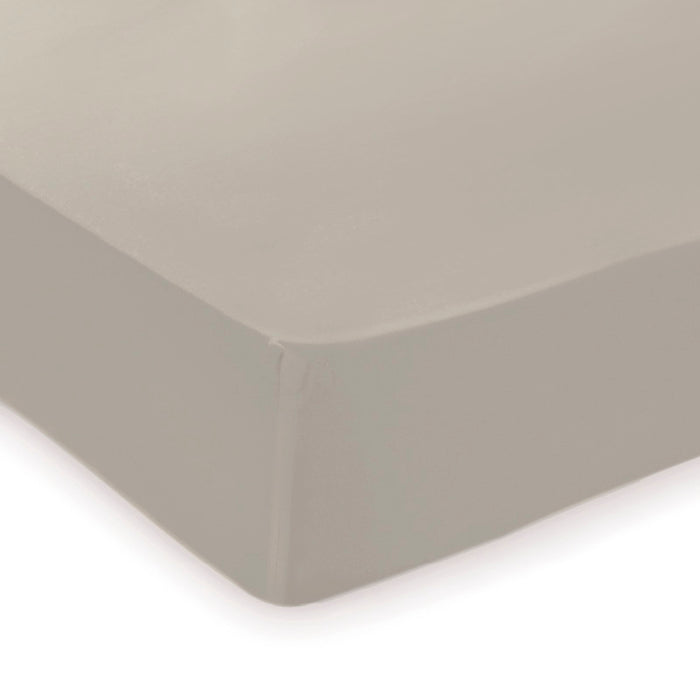 cxl By Christian Lacroix Drap-housse Satin De Coton - Taupe
