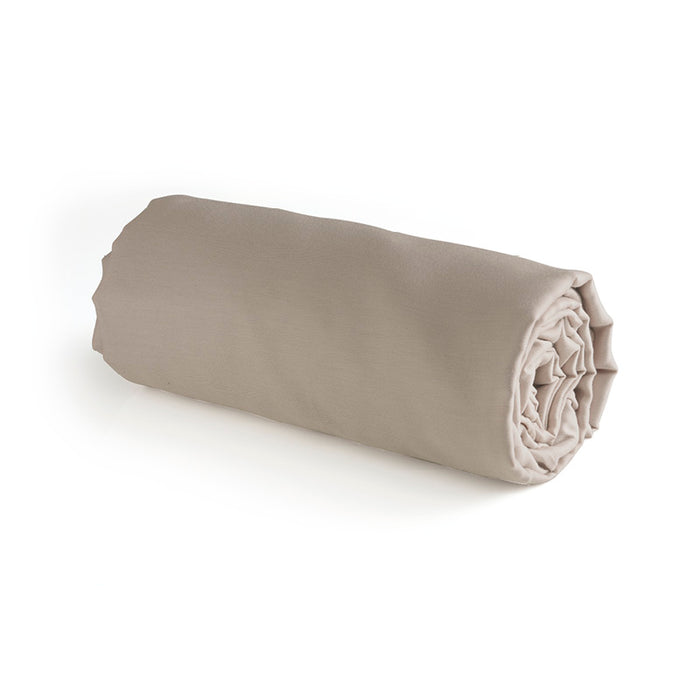 cxl by christian lacroix Drap-housse satin de coton - Taupe