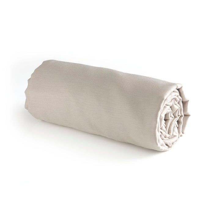 Cxl By Christian Lacroix Drap Plat Satin De Coton - Beige