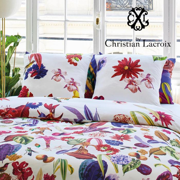 Cxl By Christian Lacroix Drap Plat Satin De Coton - Bleu