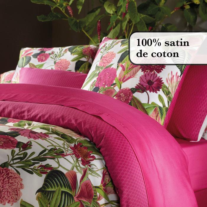 Cxl By Christian Lacroix Drap Plat Satin De Coton - Fuchsia