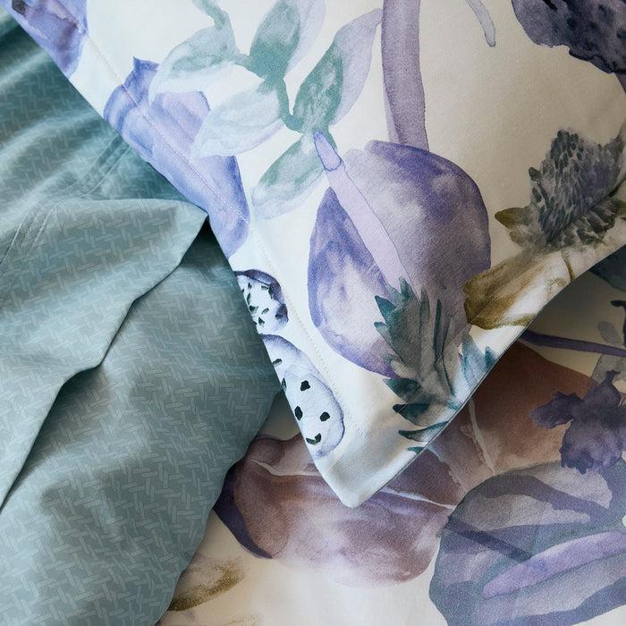 Cxl By Christian Lacroix Drap Plat Satin De Coton - Garden Micro Menthe