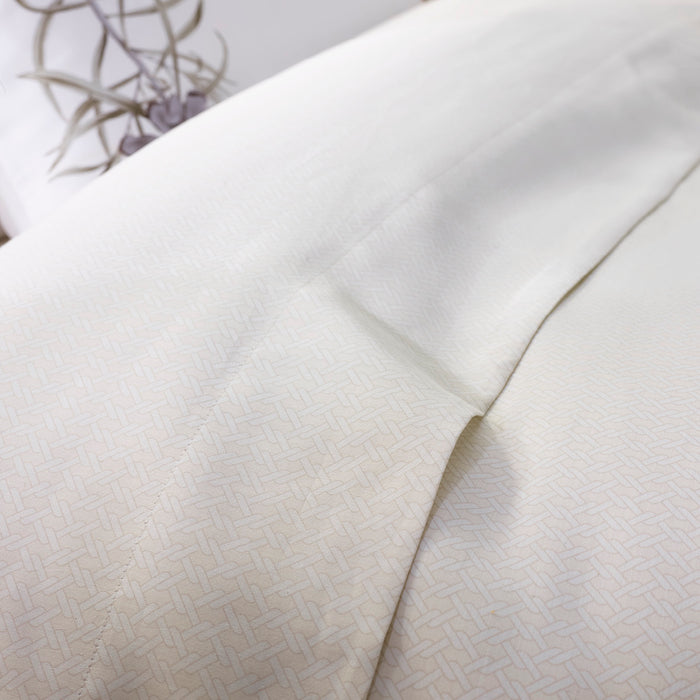 Cxl By Christian Lacroix Drap Plat Satin De Coton - Garden Micro Taupe