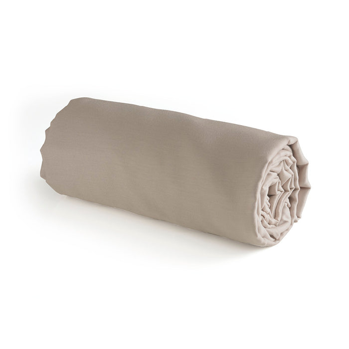 Cxl By Christian Lacroix Drap Plat Satin De Coton - Taupe