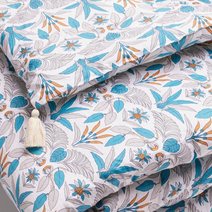 Cxl By Christian Lacroix Édredon Avec Glands Satin De Coton - Zanzibar Blanc