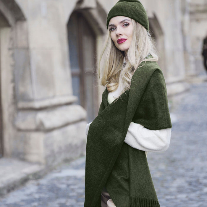 Cxl By Christian Lacroix Étole Cachemire - Vert Foncé