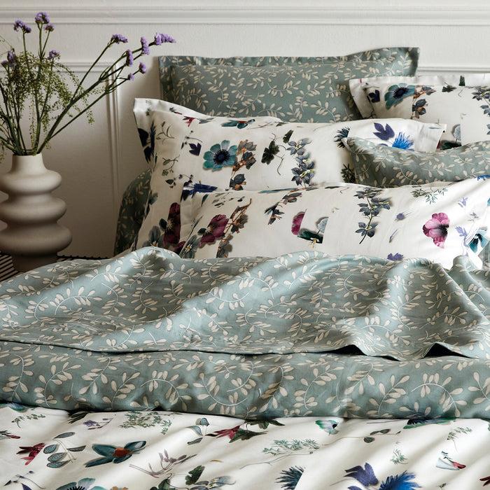 Cxl By Christian Lacroix Housse De Couette + Taie(s) D'oreiller Satin De Coton - Semis Jaune