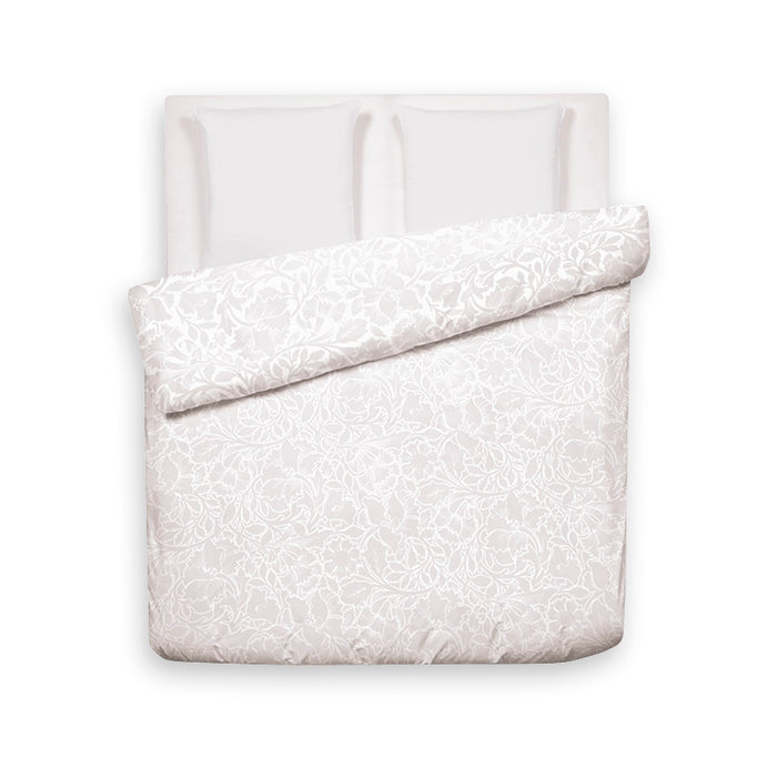 Cxl By Christian Lacroix Housse De Couette + Taie(s) D'oreiller Satin De Coton - Arabesque Beige