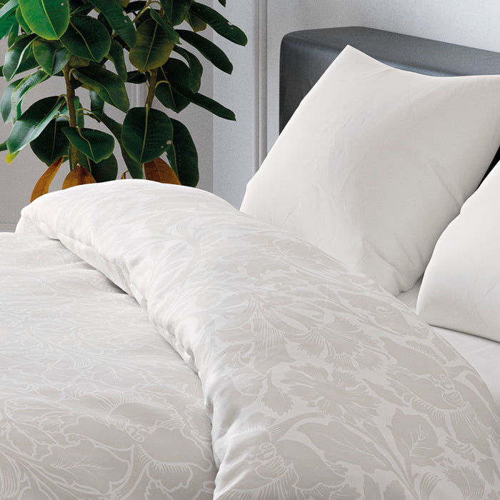 Cxl By Christian Lacroix Housse De Couette + Taie(s) D'oreiller Satin De Coton - Arabesque Beige