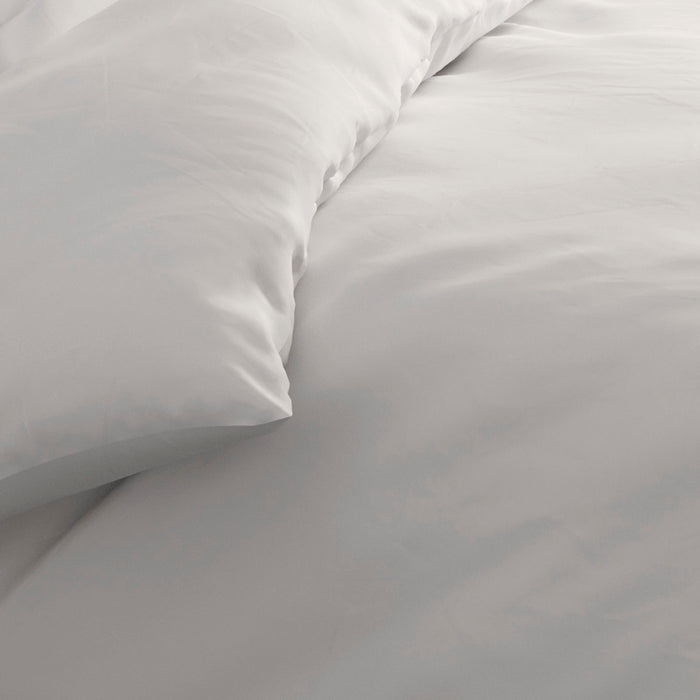 Cxl By Christian Lacroix Housse De Couette + Taie(s) D'oreiller Satin De Coton - Taupe