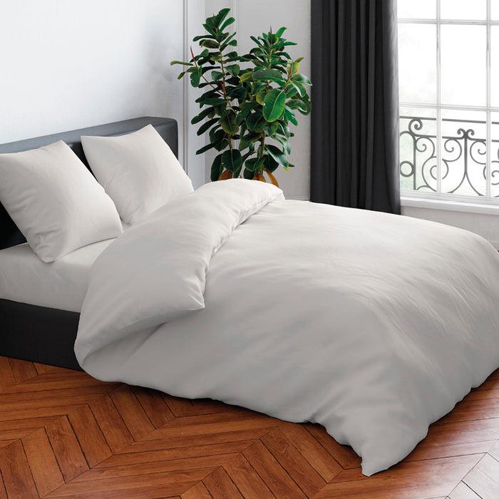 cxl by christian lacroix Housse de couette + taie(s) d'oreiller satin de coton - Taupe