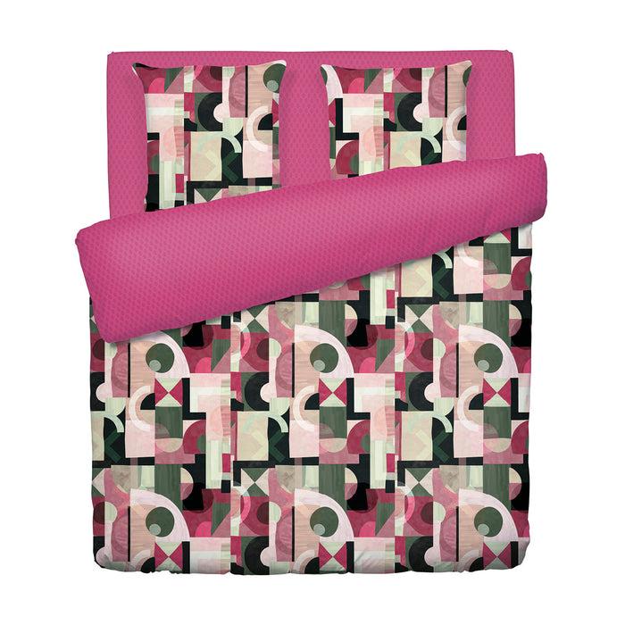 Cxl By Christian Lacroix Housse De Couette + Taie(s) D'oreiller Satin De Coton - Collage Baie Sauvage