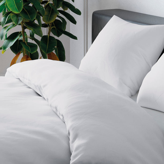 Cxl By Christian Lacroix Housse De Couette + Taie(s) D'oreiller Satin De Coton - Gris Perle