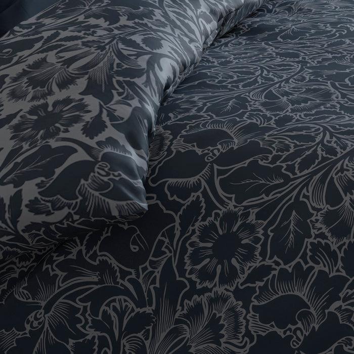 Cxl By Christian Lacroix Housse De Couette + Taie(s) D'oreiller Satin De Coton - Arabesque Noir